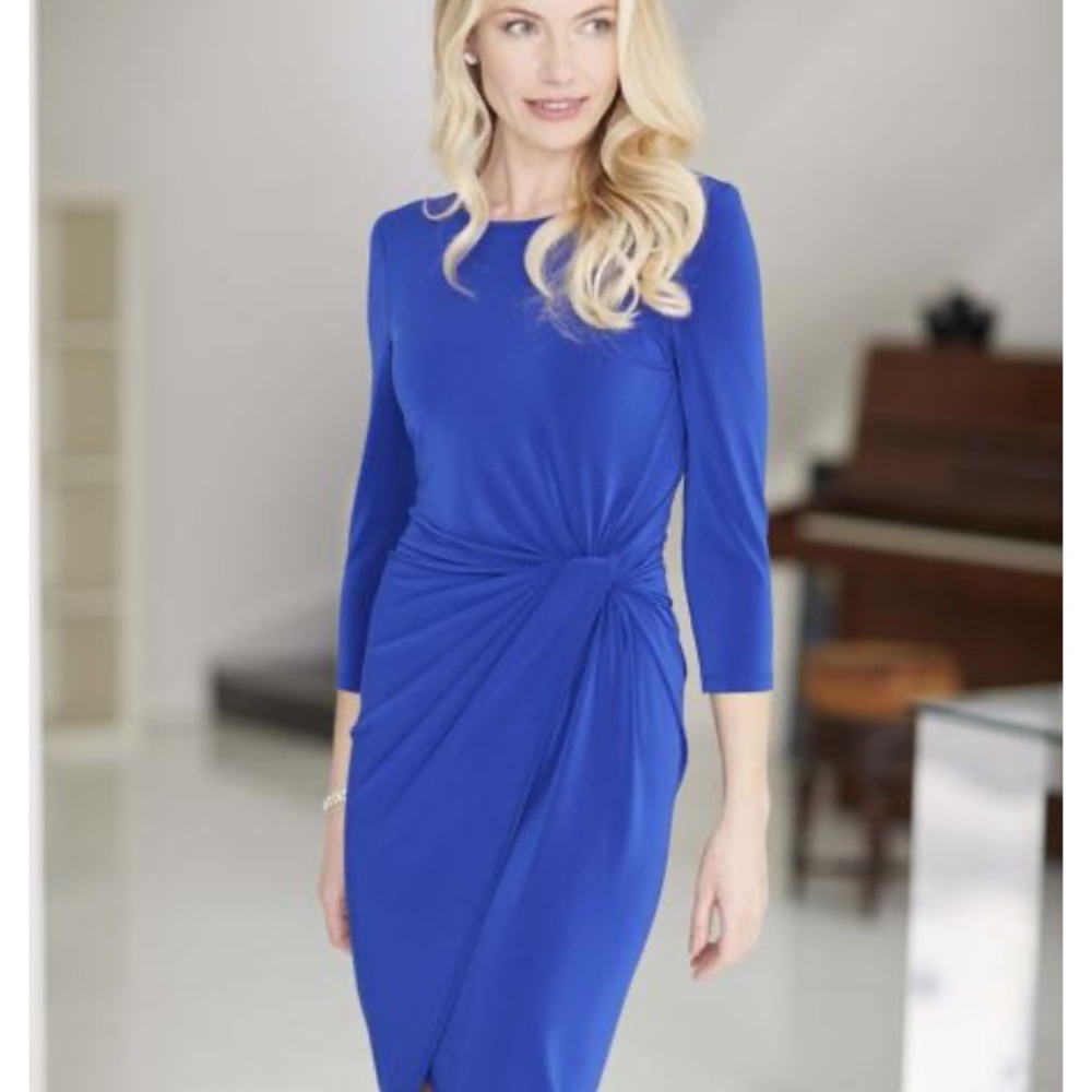 Frank Lyman royal blue dress